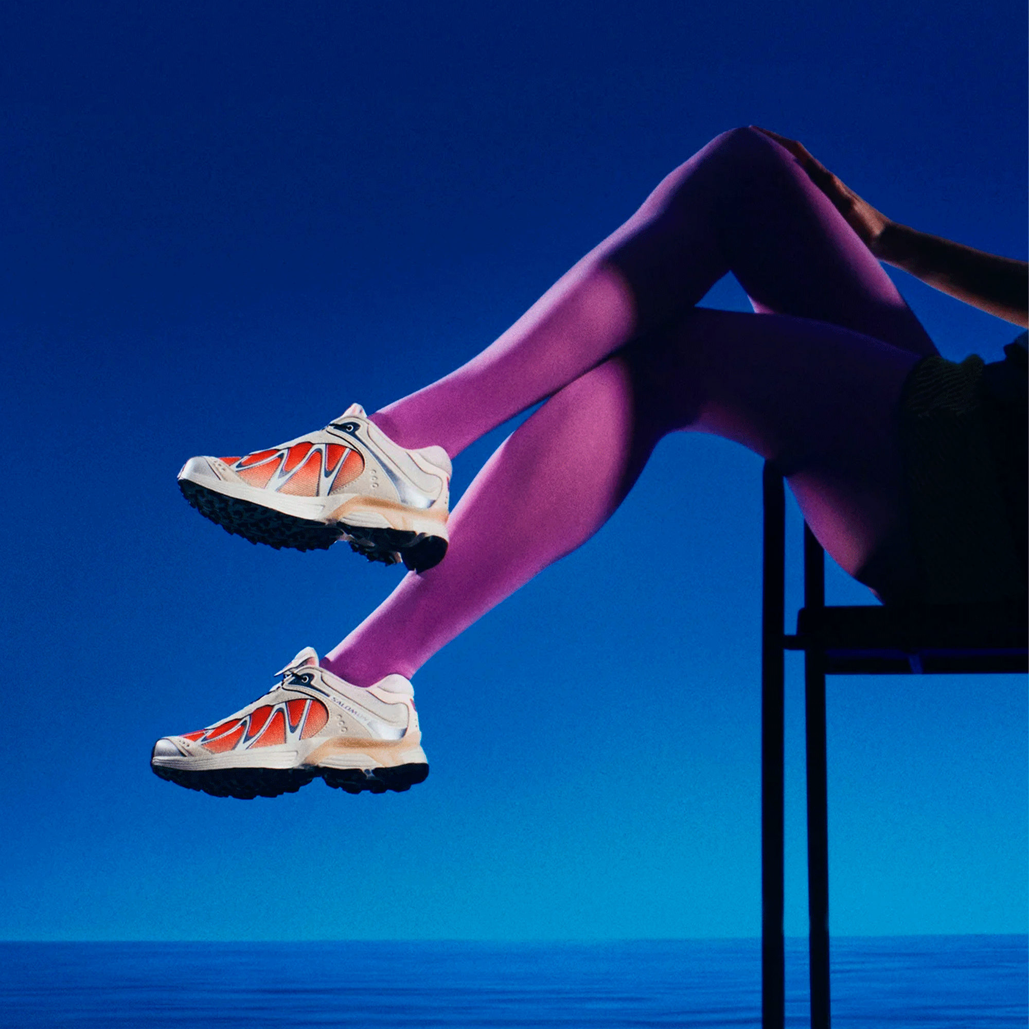 #Color_Shortbread / Red Orange / Ftw Silver