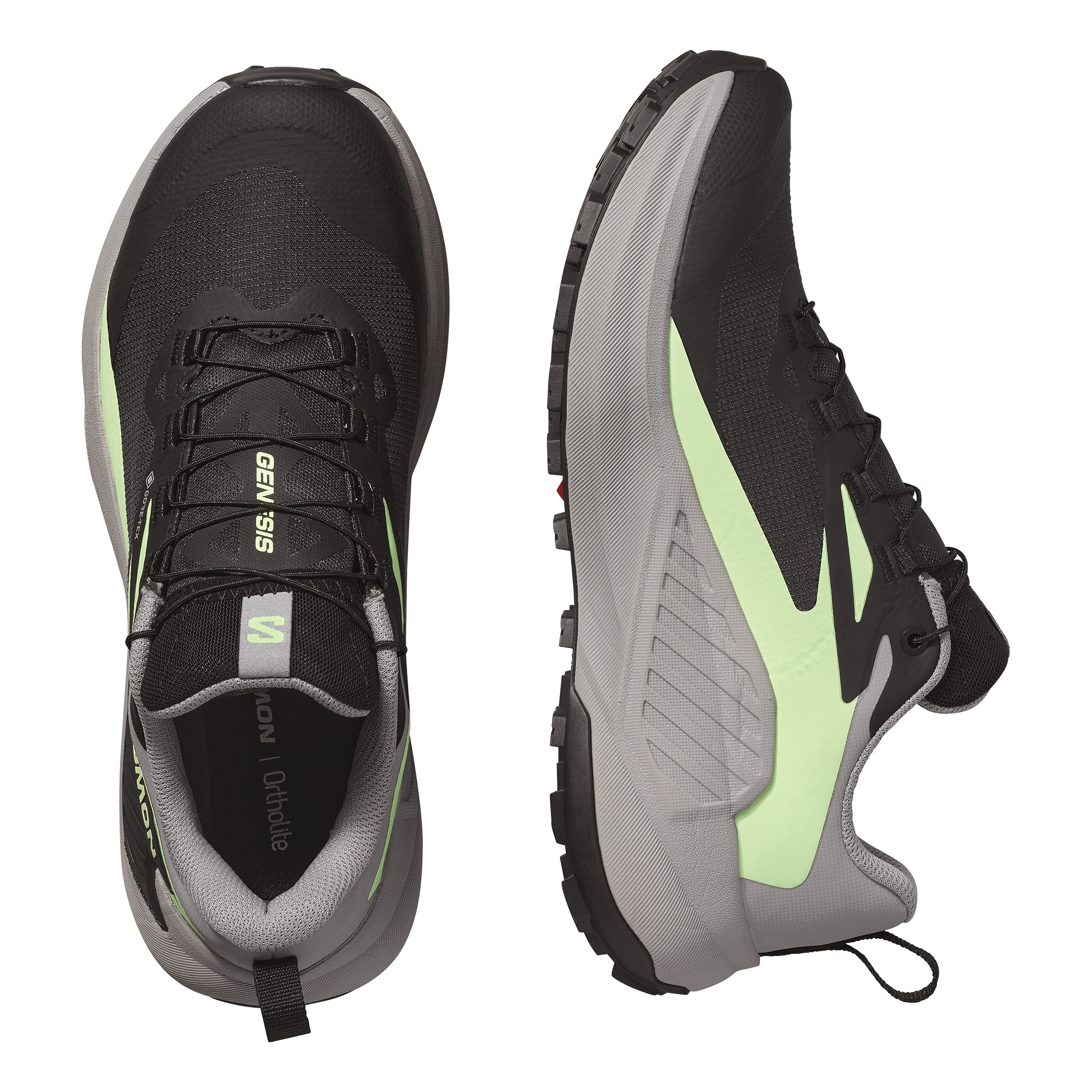 #Color_Black / Gull / Patina Green