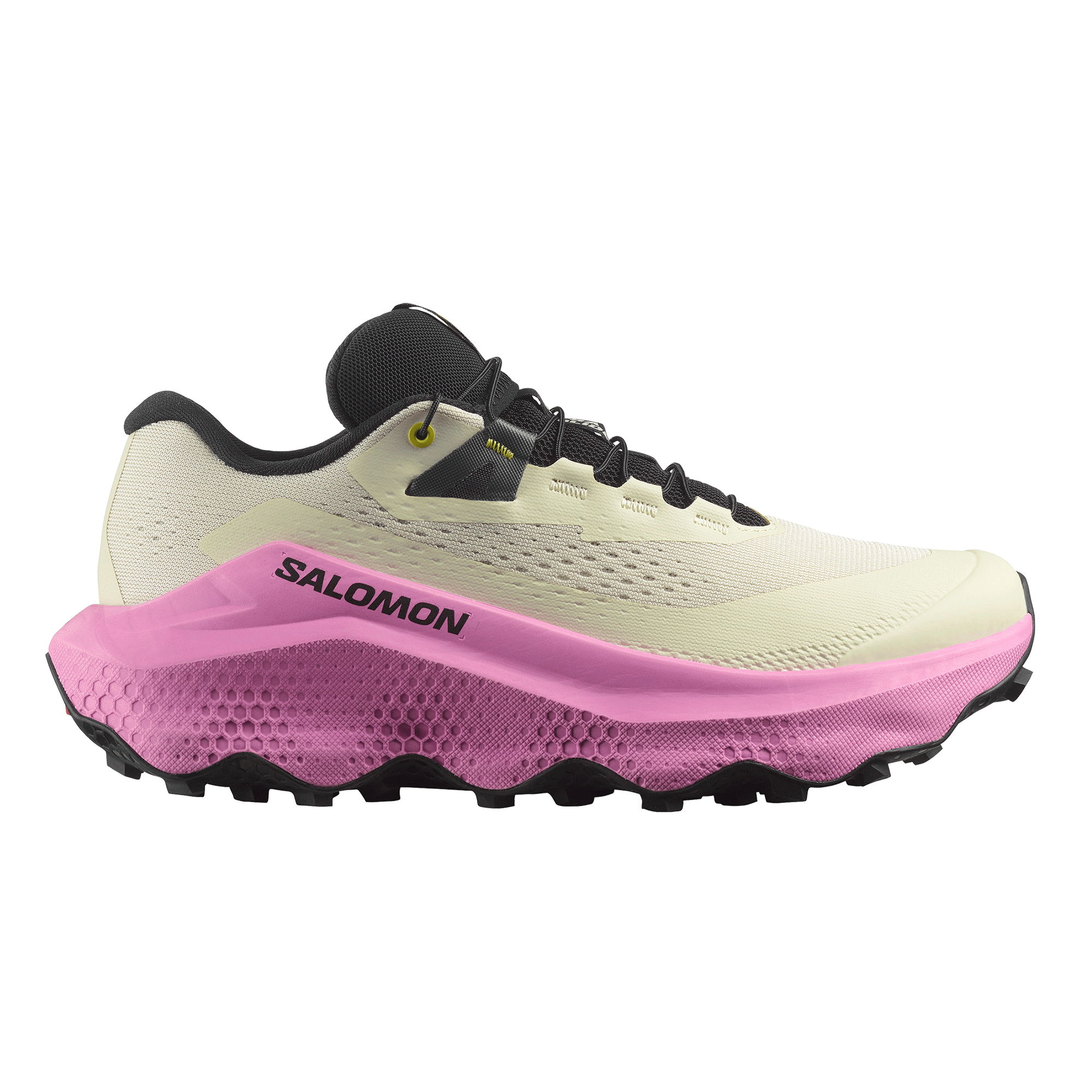 #Color_Almond Milk / Cyclamen / Black