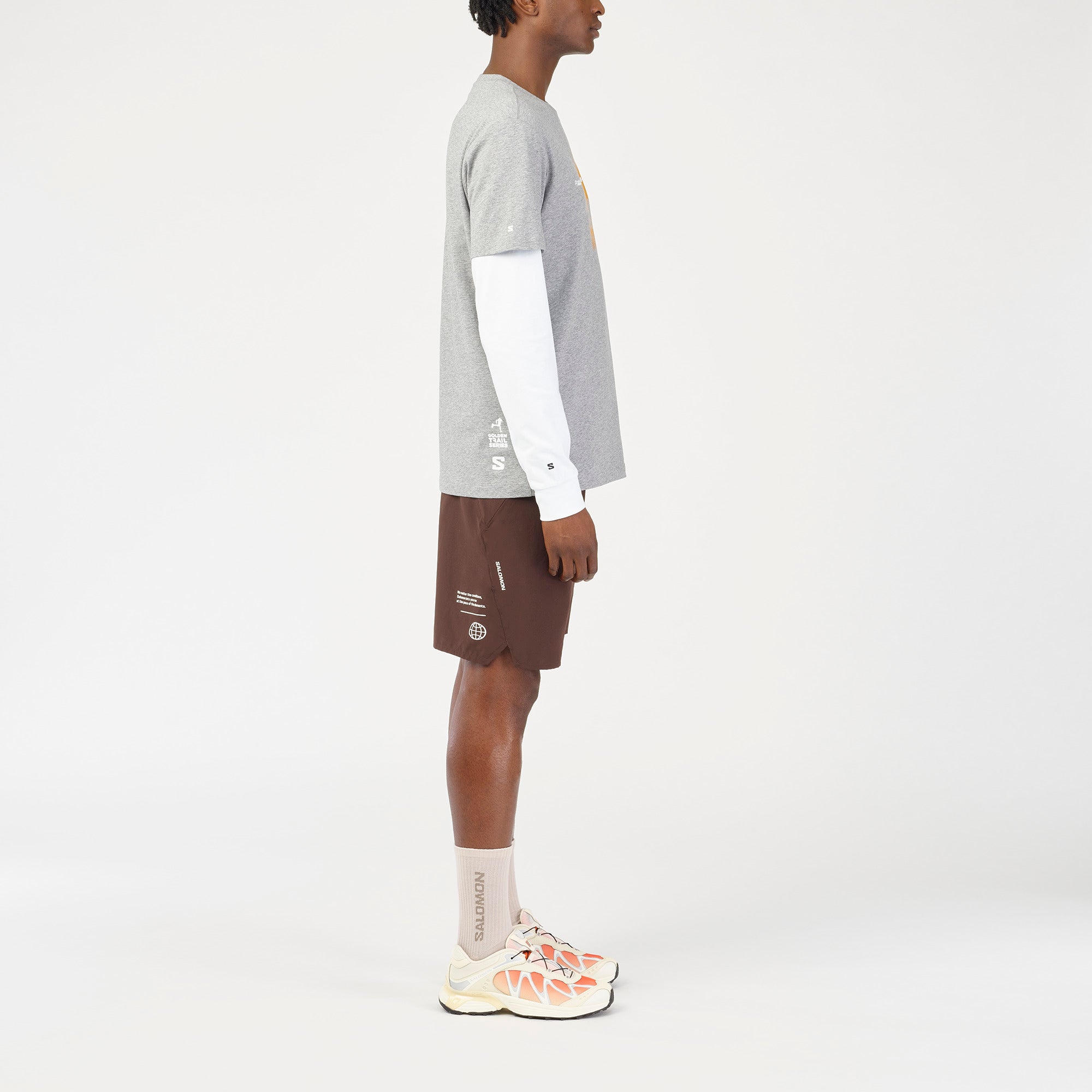 #Color_Shortbread / Red Orange / Ftw Silver