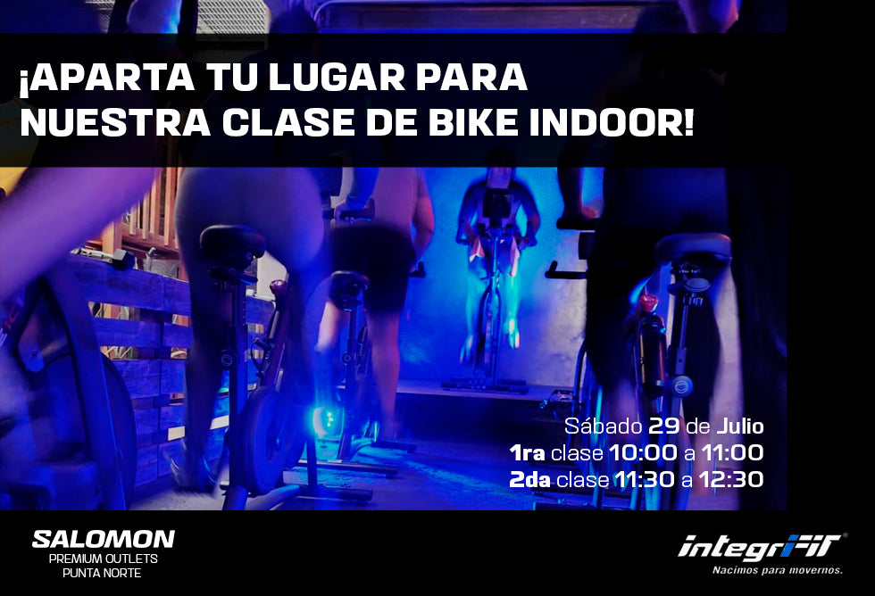 ¡APARTA TU LUGAR PARA NUESTRA CLASE DE BIKE INDOOR!