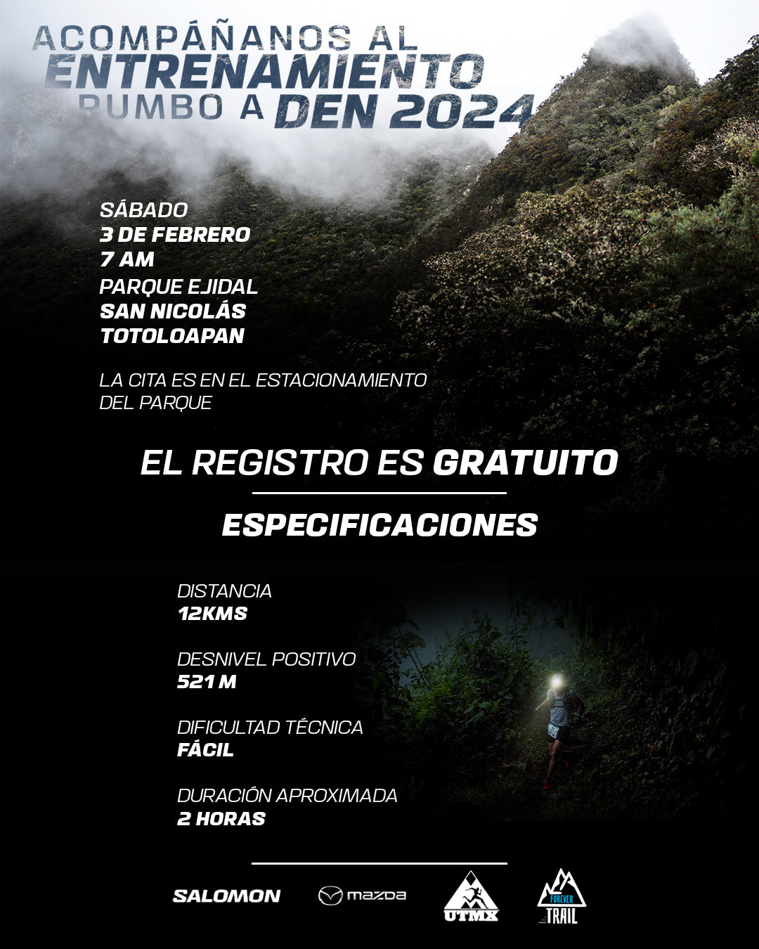 ACOMPAÑANOS AL ENTRENAMIENTO RUMBO A DEN 2024 POR MAZDA Y UTMX