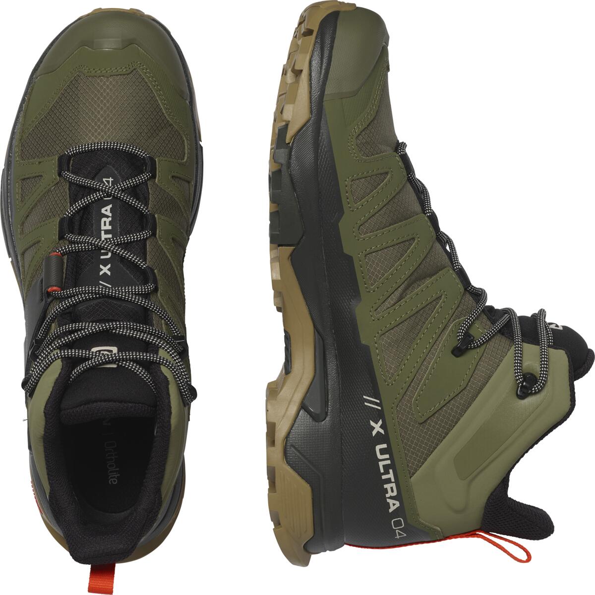 Green salomon boots deals