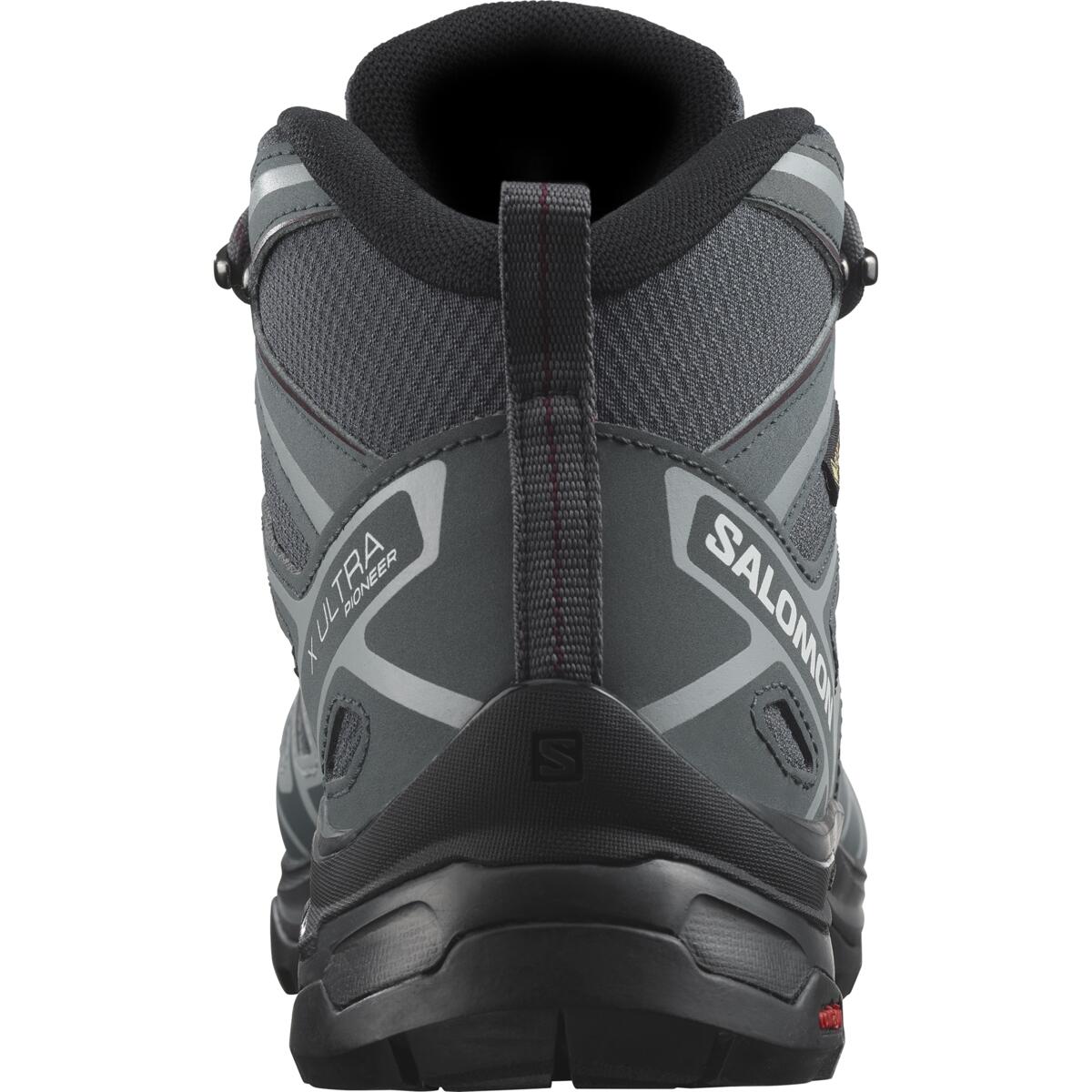 Botas grises de mujer para senderismo y montañismo - X Ultra Pionner Mid  Gore-Tex – Salomon MX