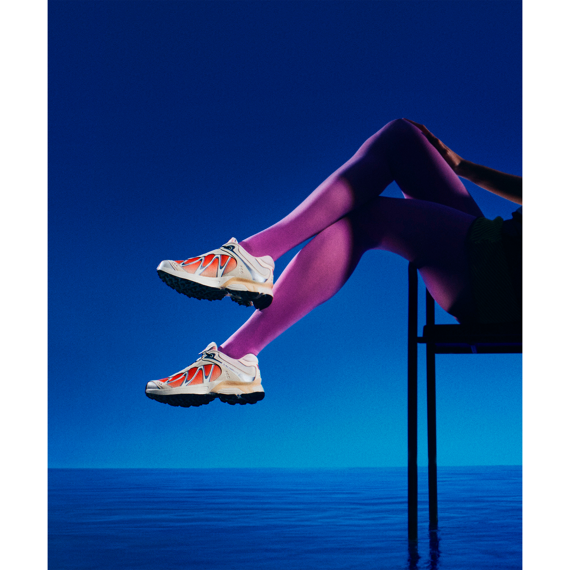 #Color_Shortbread / Red Orange / Ftw Silver