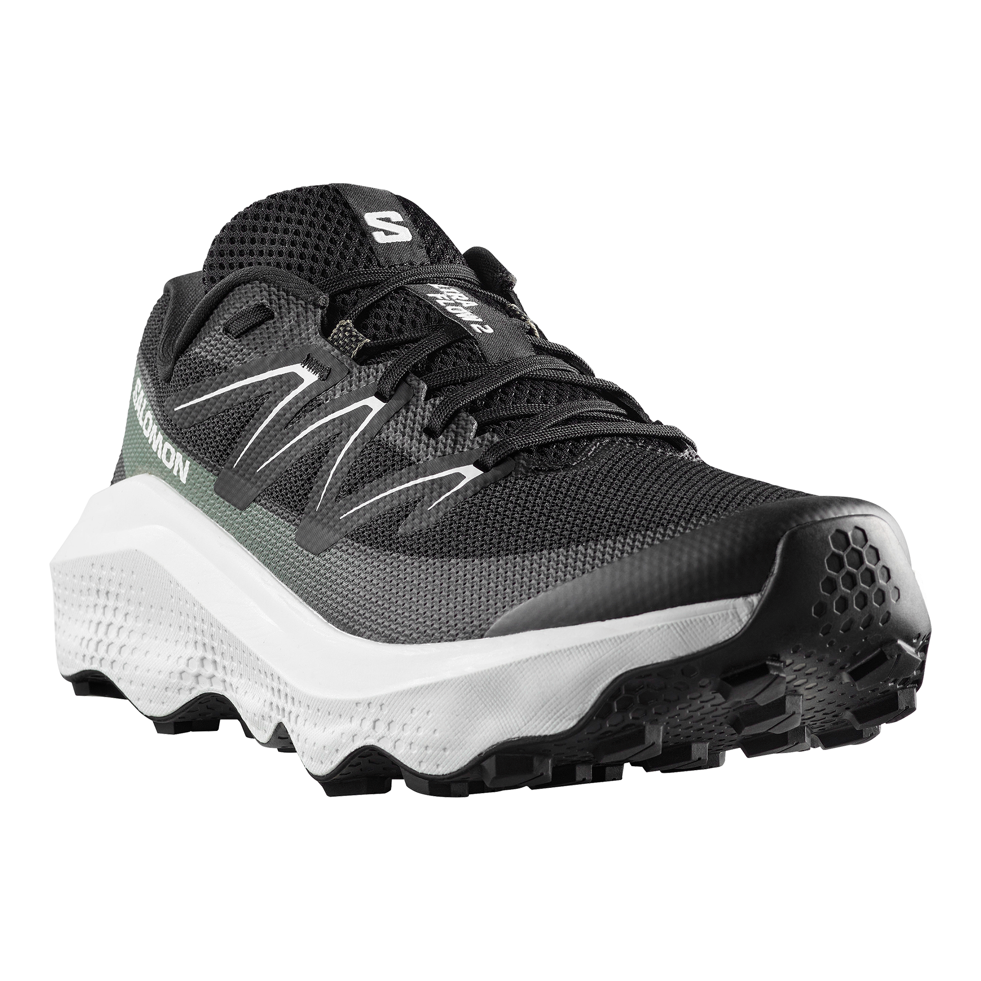 #Color_Black / White / Agave Green