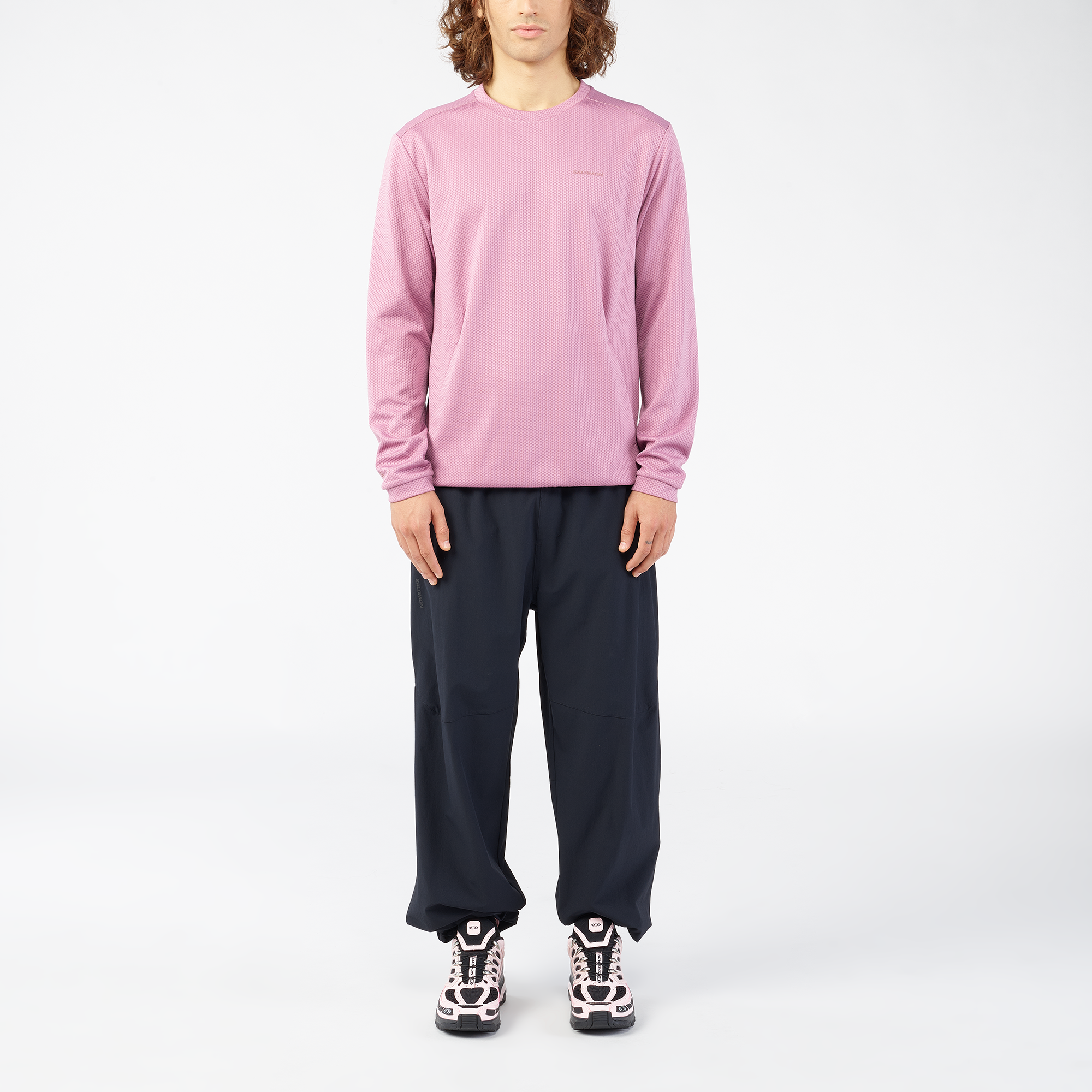 #Color_Black / Icy Pink / Black