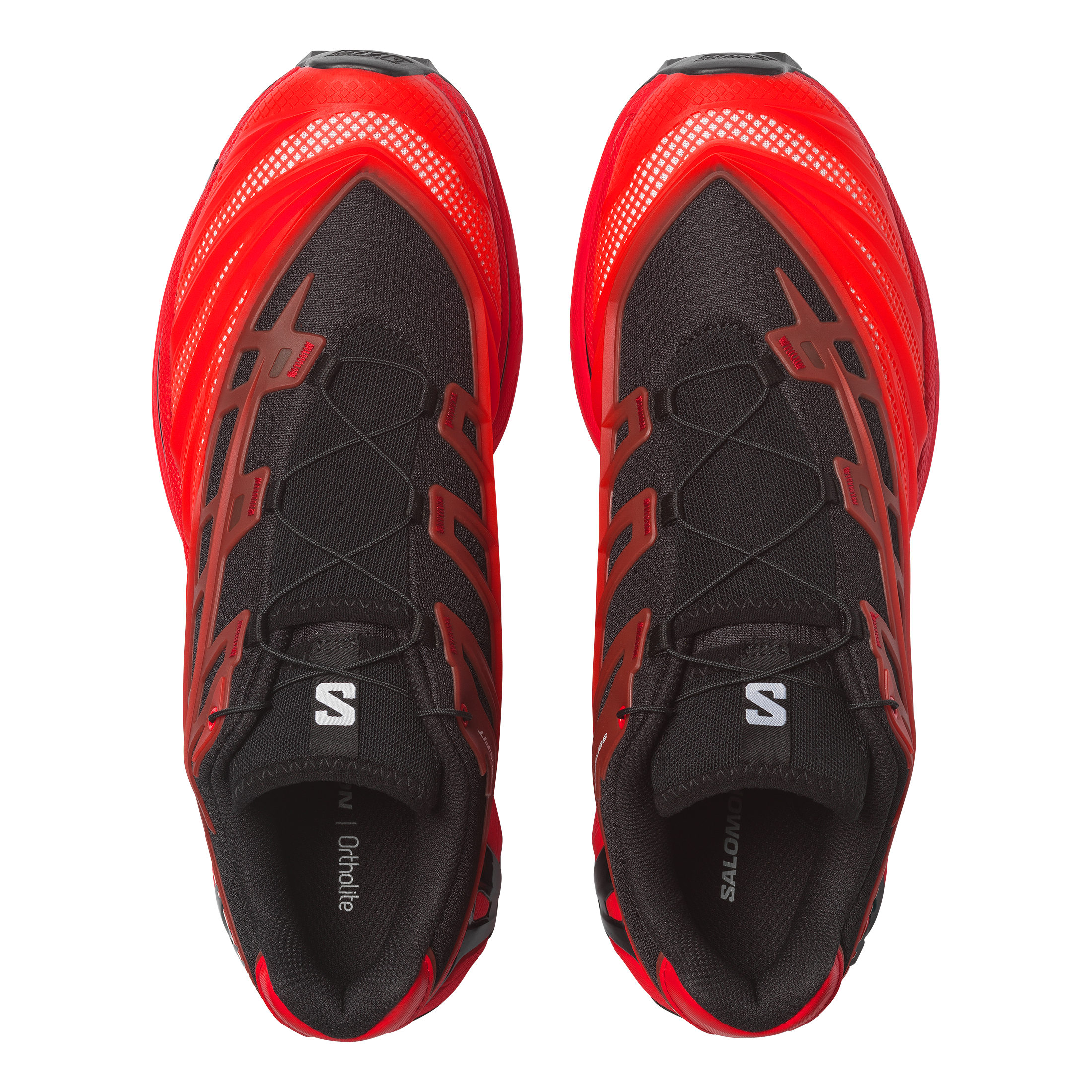 #Color_Black / Fiery Red / White
