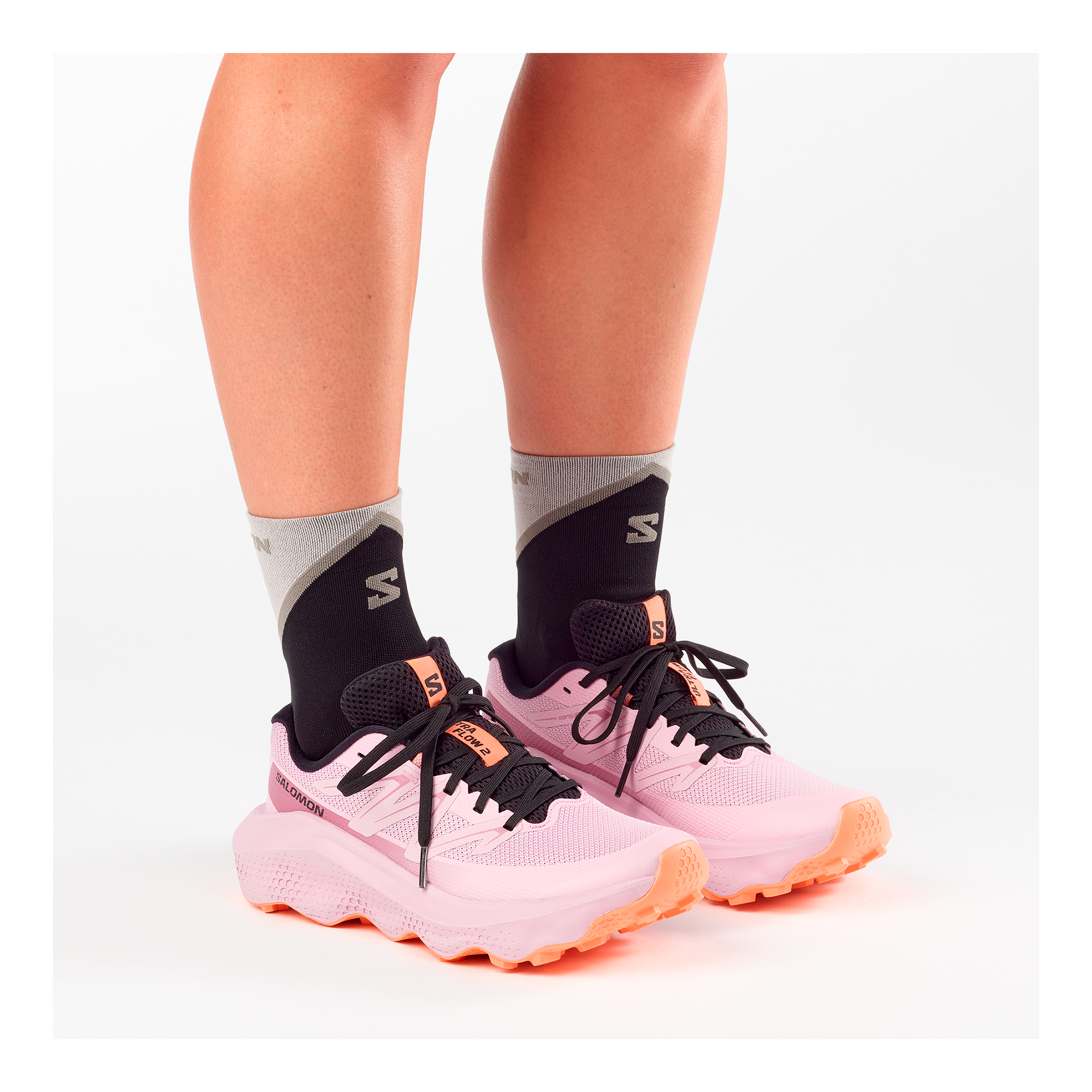 #Color_Dawn Pink / Black / Nectarine