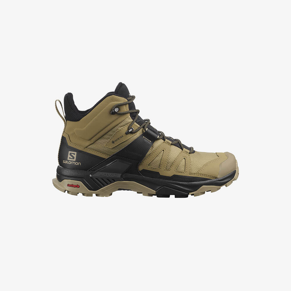 Botas cafés de hombre para senderismo X Ultra 4 Mid GTX Salomon