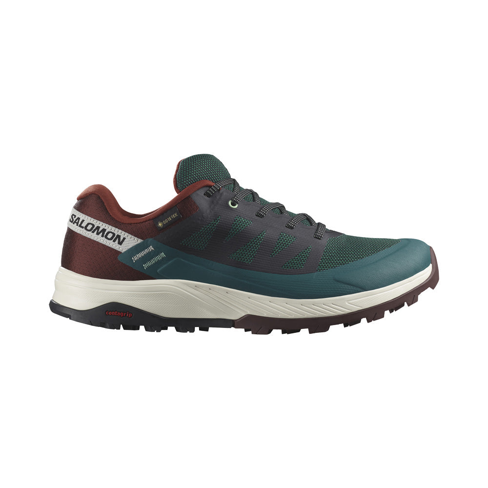 Tenis Salomon Senderismo Outrise GTX Azul Hombre